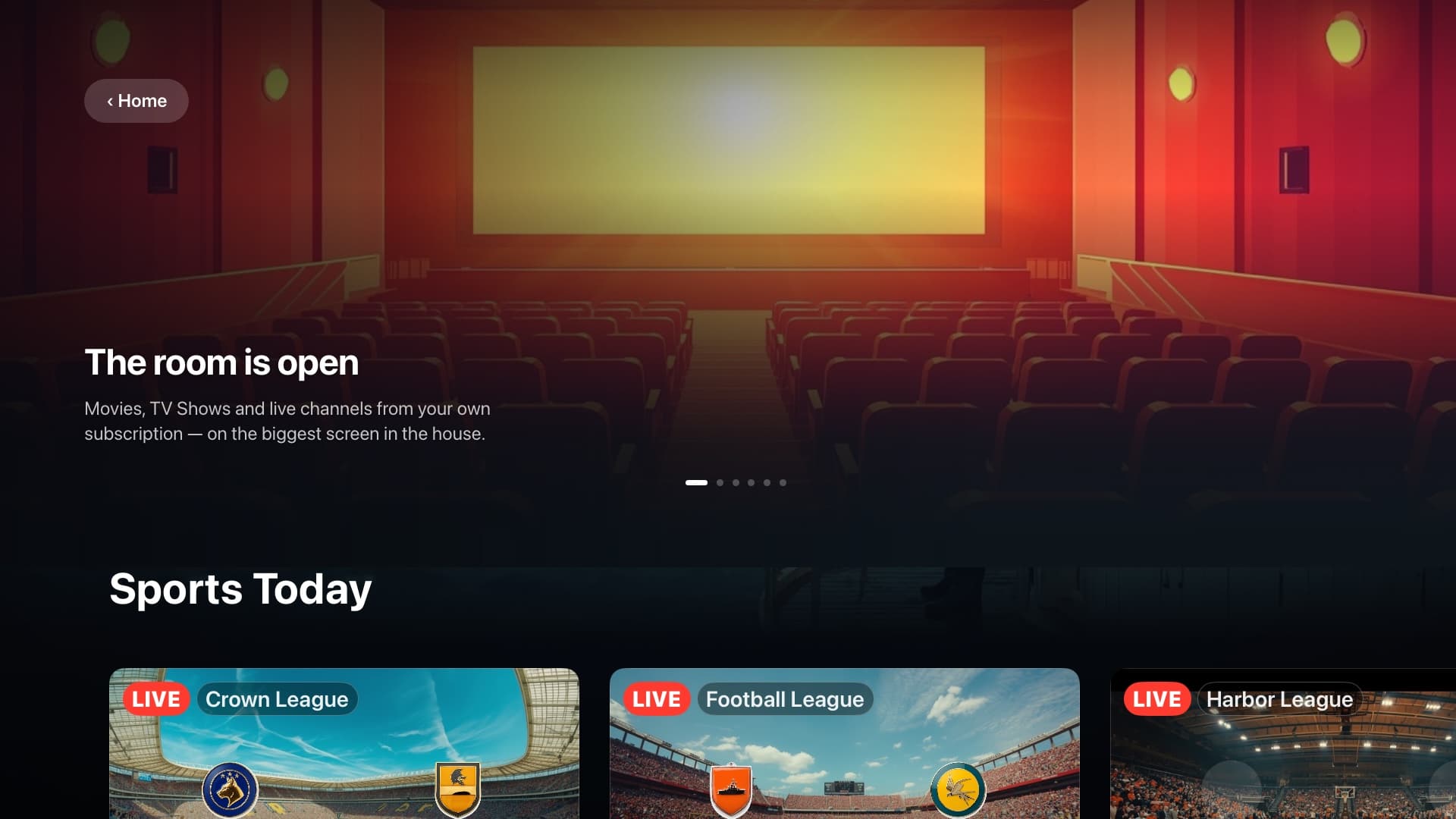 IPTV on Apple TV