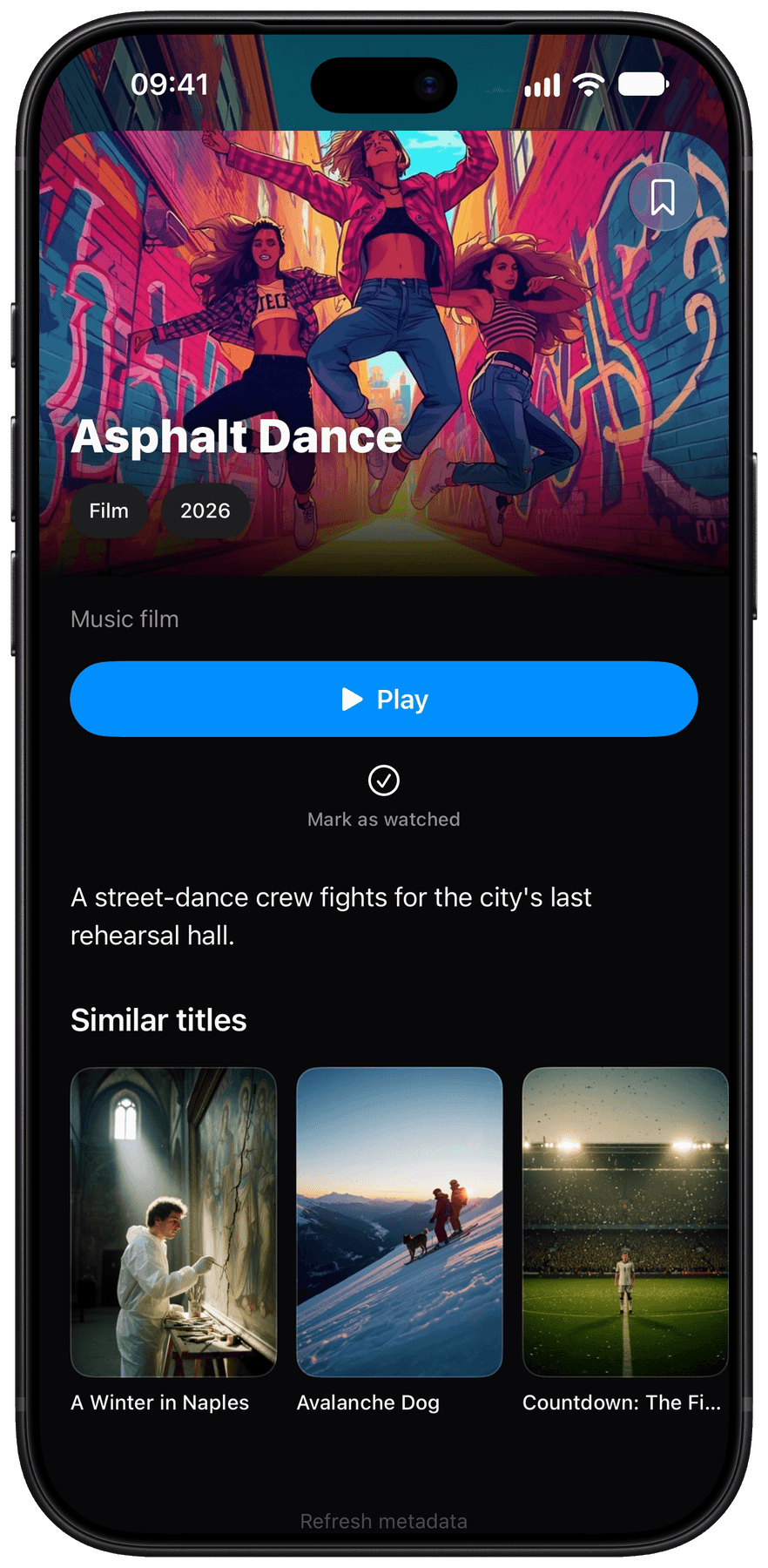 WebIPTV Sense — Empfehlungen nach deinem Geschmack.