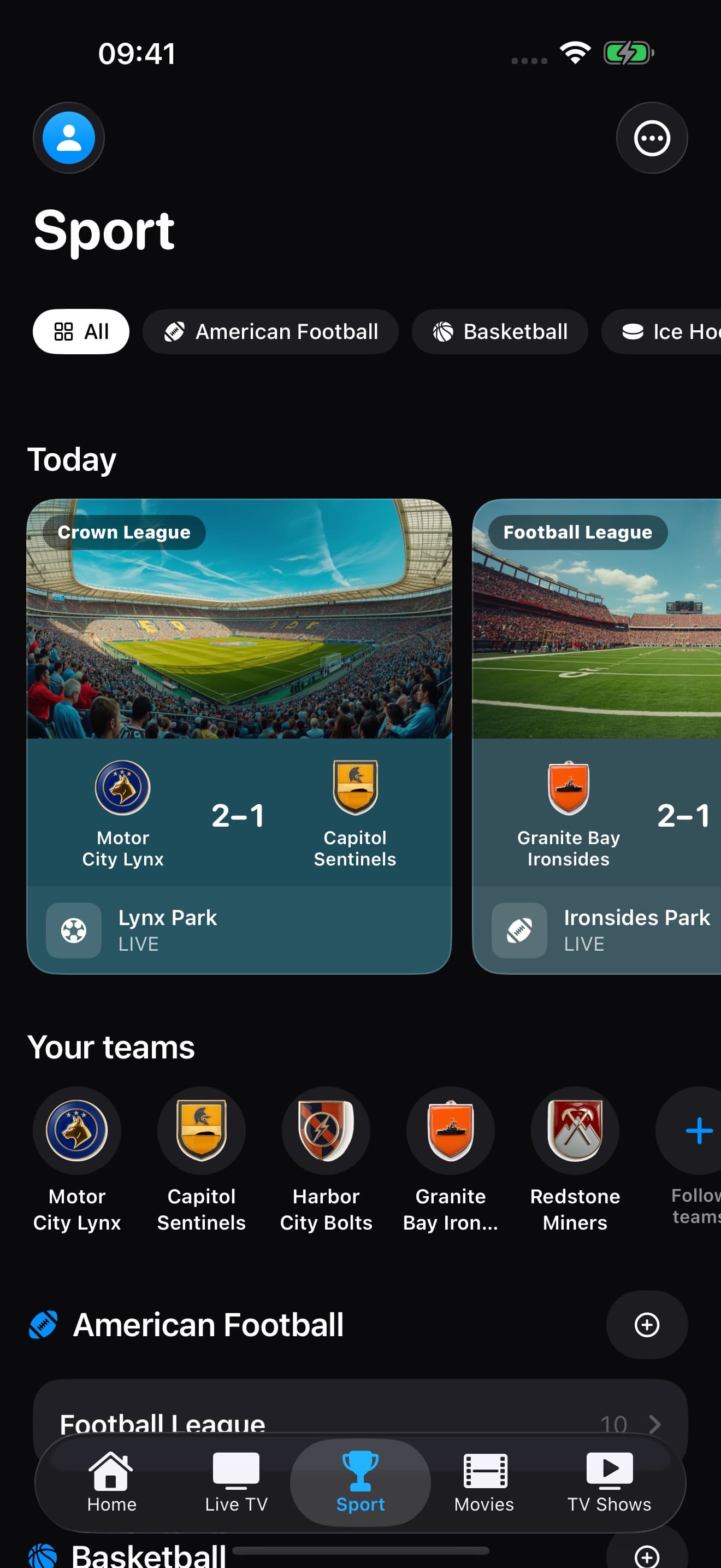WebIPTV — Deportes